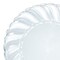 Smarty Had A Party 10.25" Clear Flair Plastic Dinner Plates (144 Plates), 144PK 210CL-CASE - alternate 1